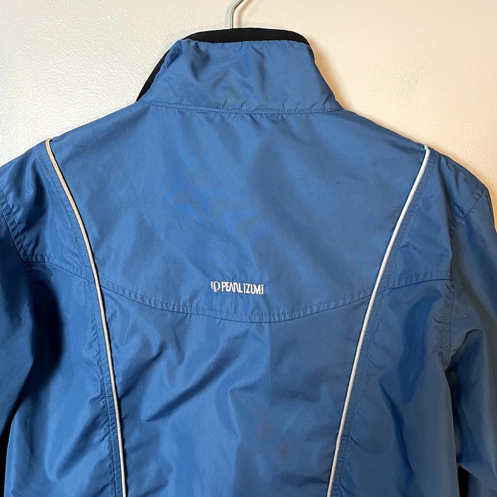 NWOT Pearl Izumi Women's Cycling Jacket Windbreaker Blue Bike Jacket Size Medium - Picture 11 of 16